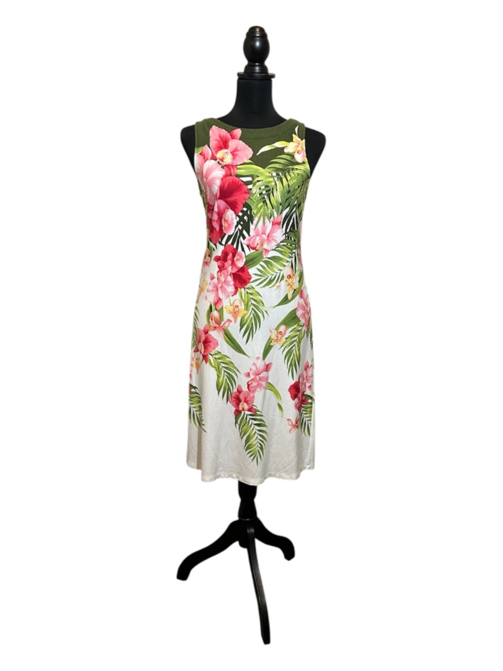 Tommy Bahama Hibiscus/Tropical Print Sundress